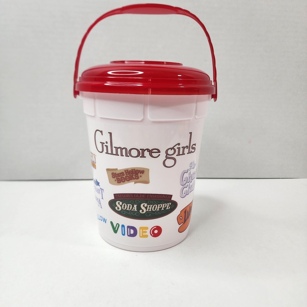 Gilmore Girls 25th anniversary Popcorn Bucket from Holiday Event in LA